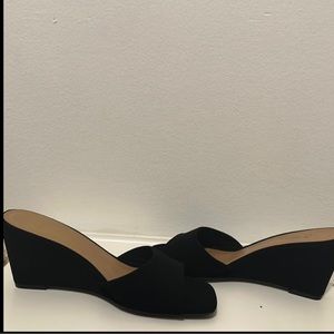 Bamboo wedge slide in stylish size 8